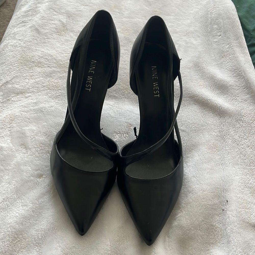 Nine West black heels